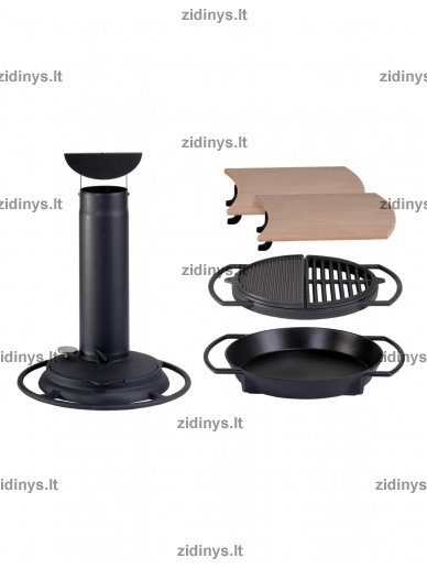 Lauko grilis / viryklė / rūkykla / židinys Troll 700 fire up 2