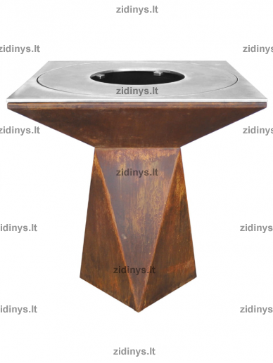 Lauko kepimo grilis Artiss G1 corten Lauko kepimo grilis Artiss G1 corten