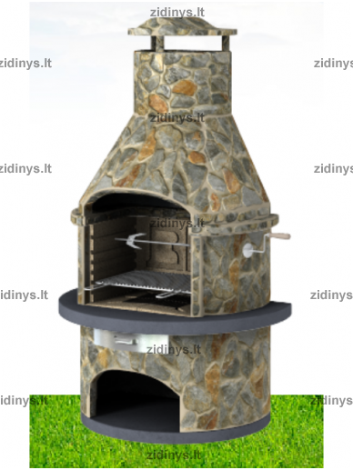 Lauko židinys - grilis BARBECUES Rondo JL/GB Lauko židinys - grilis BARBECUES Rondo JL/GB