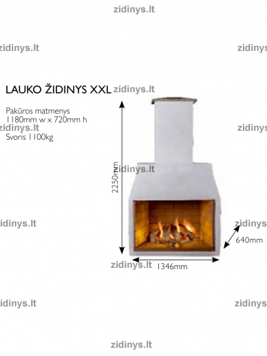 Lauko židinys Shiedel Kingfire XXL 4 Lauko židinys Shiedel Kingfire XXL 4