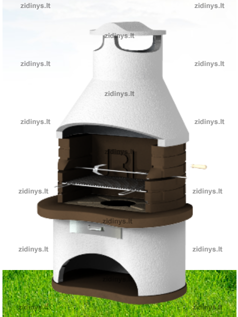 Lauko židinys - grilis BARBECUES Tampere BT/BB