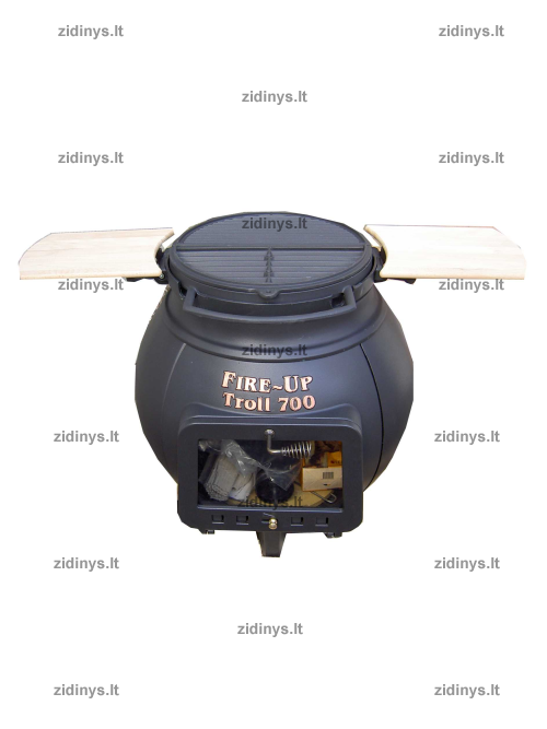 Lauko grilis / viryklė / rūkykla / židinys Troll 700 fire up 4
