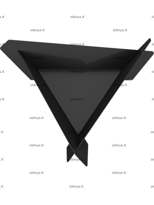Lauko židinys KRATKI Triangle 4 Lauko židinys KRATKI Triangle 4