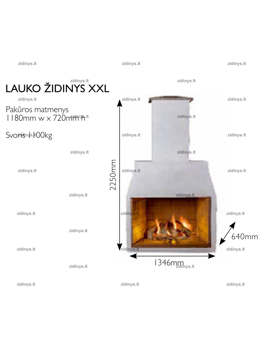 Lauko židinys Shiedel Kingfire XXL 4 Lauko židinys Shiedel Kingfire XXL 4