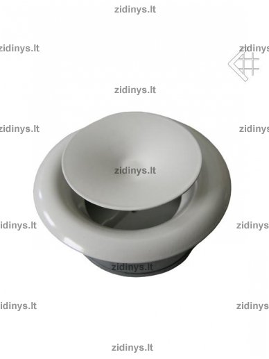 Lubų difuzorius baltas Ø 125 mm 1 Lubų difuzorius baltas Ø 125 mm 1