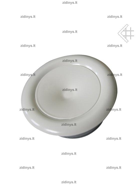 Lubų difuzorius baltas Ø 100 mm Lubų difuzorius baltas Ø 100 mm