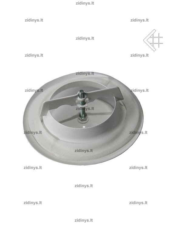 Lubų difuzorius baltas Ø 150 mm 2 Lubų difuzorius baltas Ø 150 mm 2