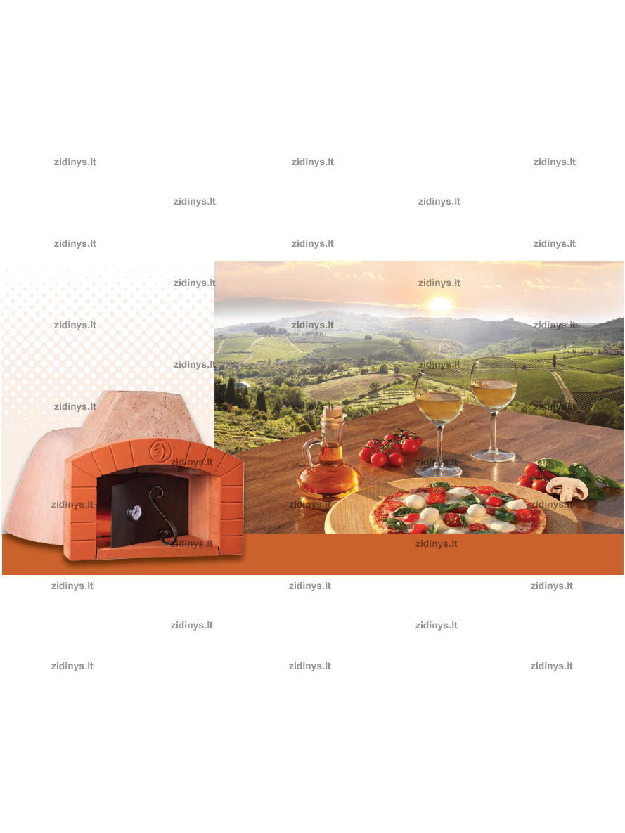 Picos krosnis Pizza Forno C80 2 Picos krosnis Pizza Forno C80 2