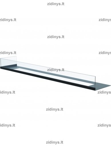 Stiklas biožidiniui Kratki Delta 1200 L 2