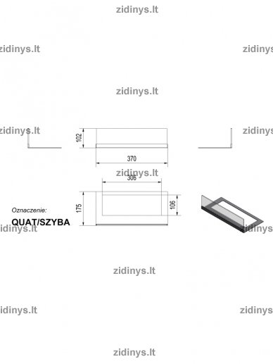 Stiklas biožidiniui Kratki Quat 1 Stiklas biožidiniui Kratki Quat 1