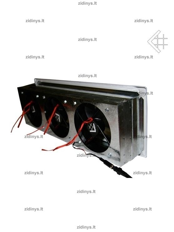 Trigubas ventiliatorius KRATKI P49/W3 1