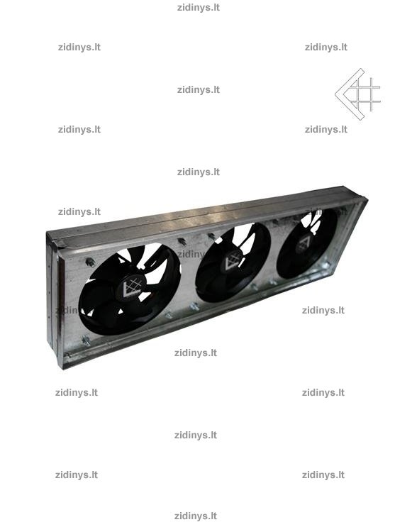 Trigubas ventiliatorius KRATKI P49/W3