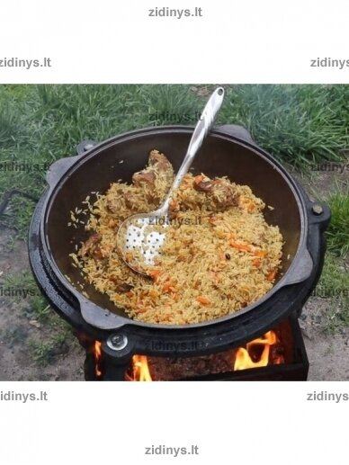 Uzbekiškas ketaus kazanas 12 ltr 2 Uzbekiškas ketaus kazanas 12 ltr 2
