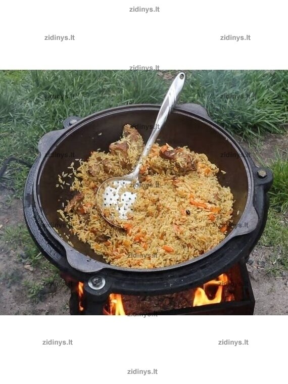 Uzbekiškas ketaus kazanas 12 ltr 2 Uzbekiškas ketaus kazanas 12 ltr 2