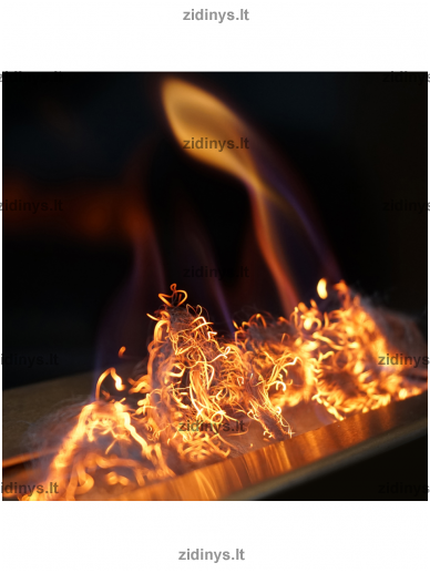 Žarijų imitacijos plaušas KRATKI Glow Flame