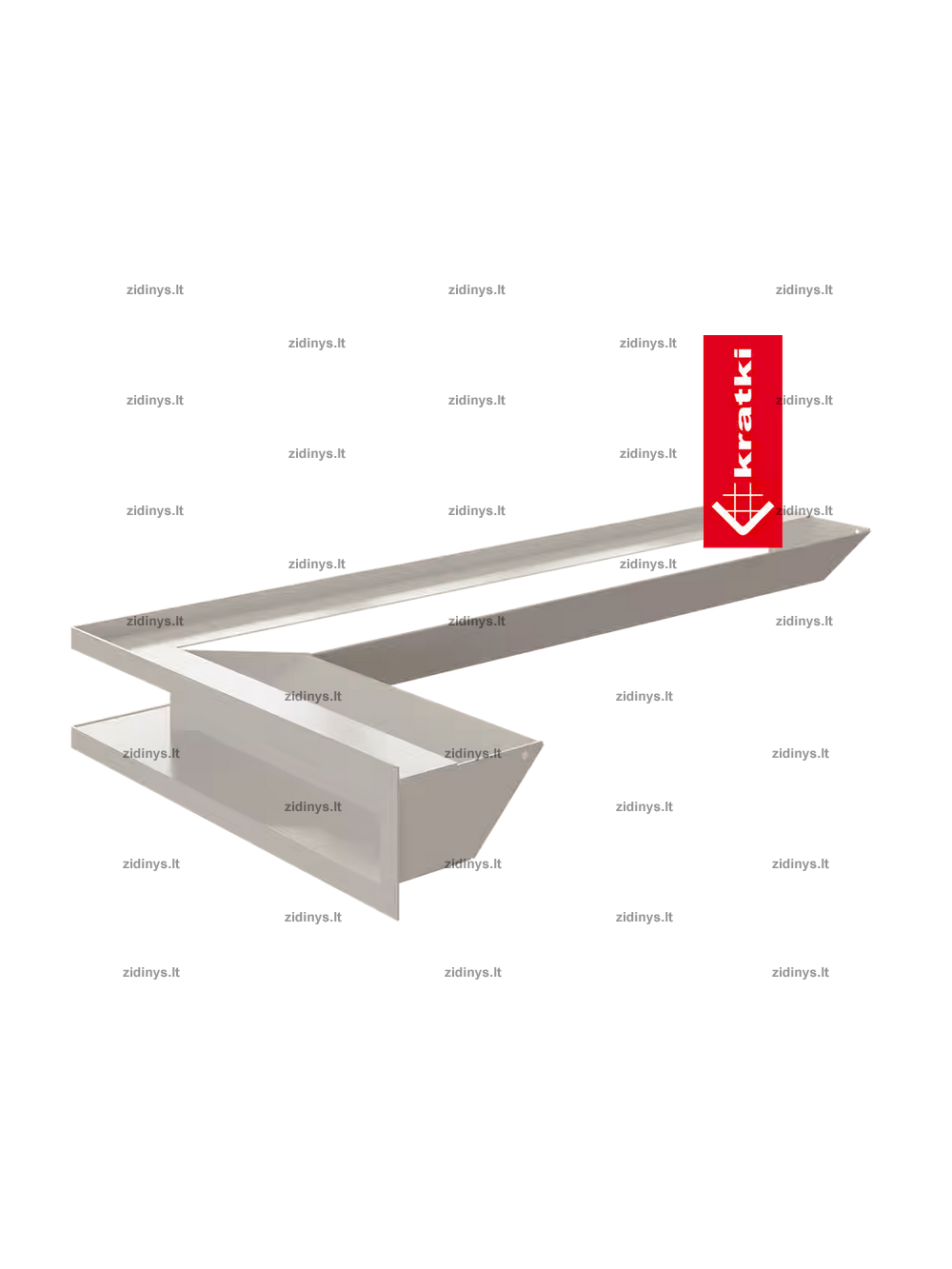 Židinio grotelės LUFT/NL/800/400/90/B Židinio grotelės LUFT/NL/800/400/90/B