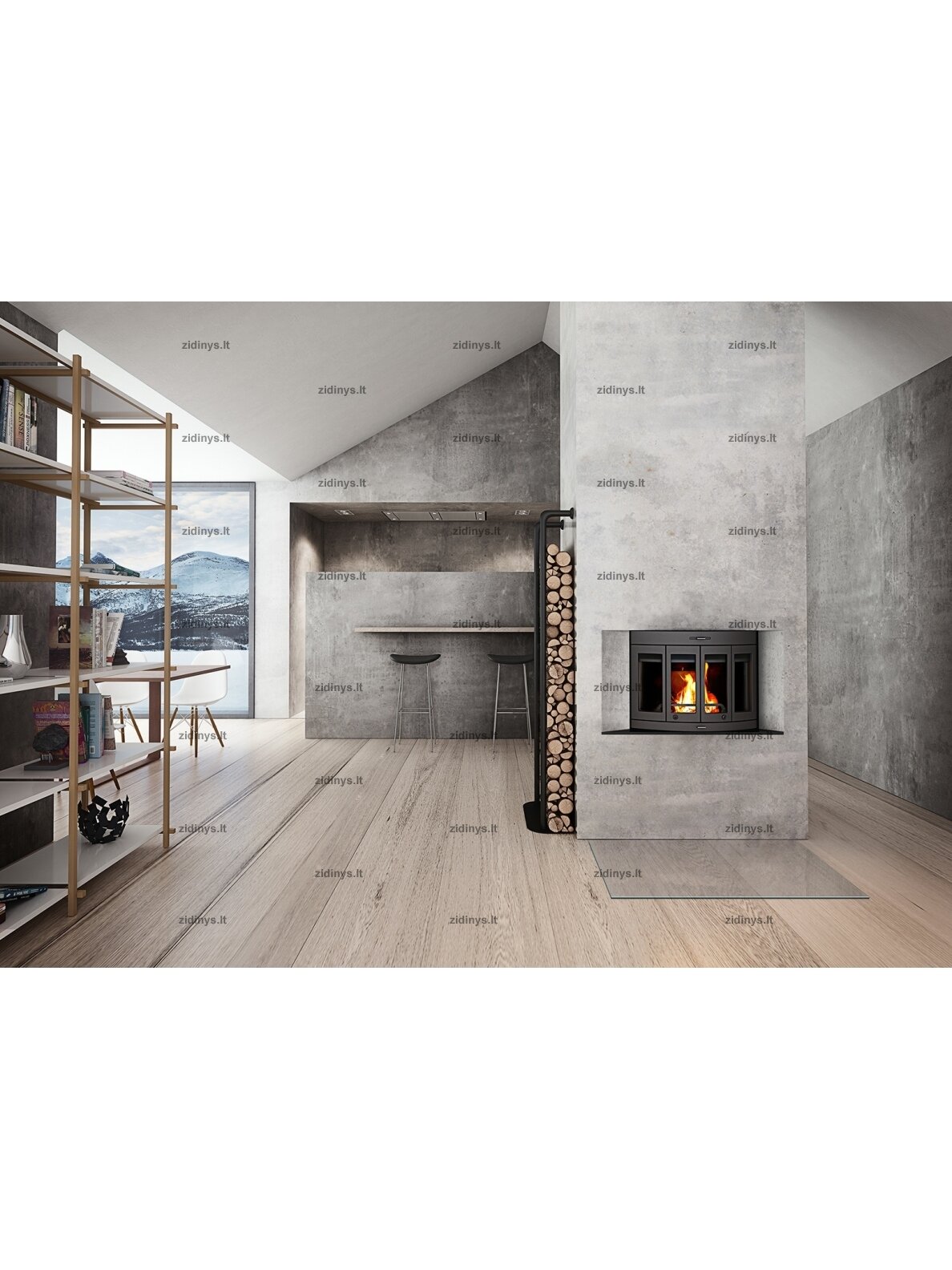 Židinys Jotul I 400 Harmony 2 Židinys Jotul I 400 Harmony 2