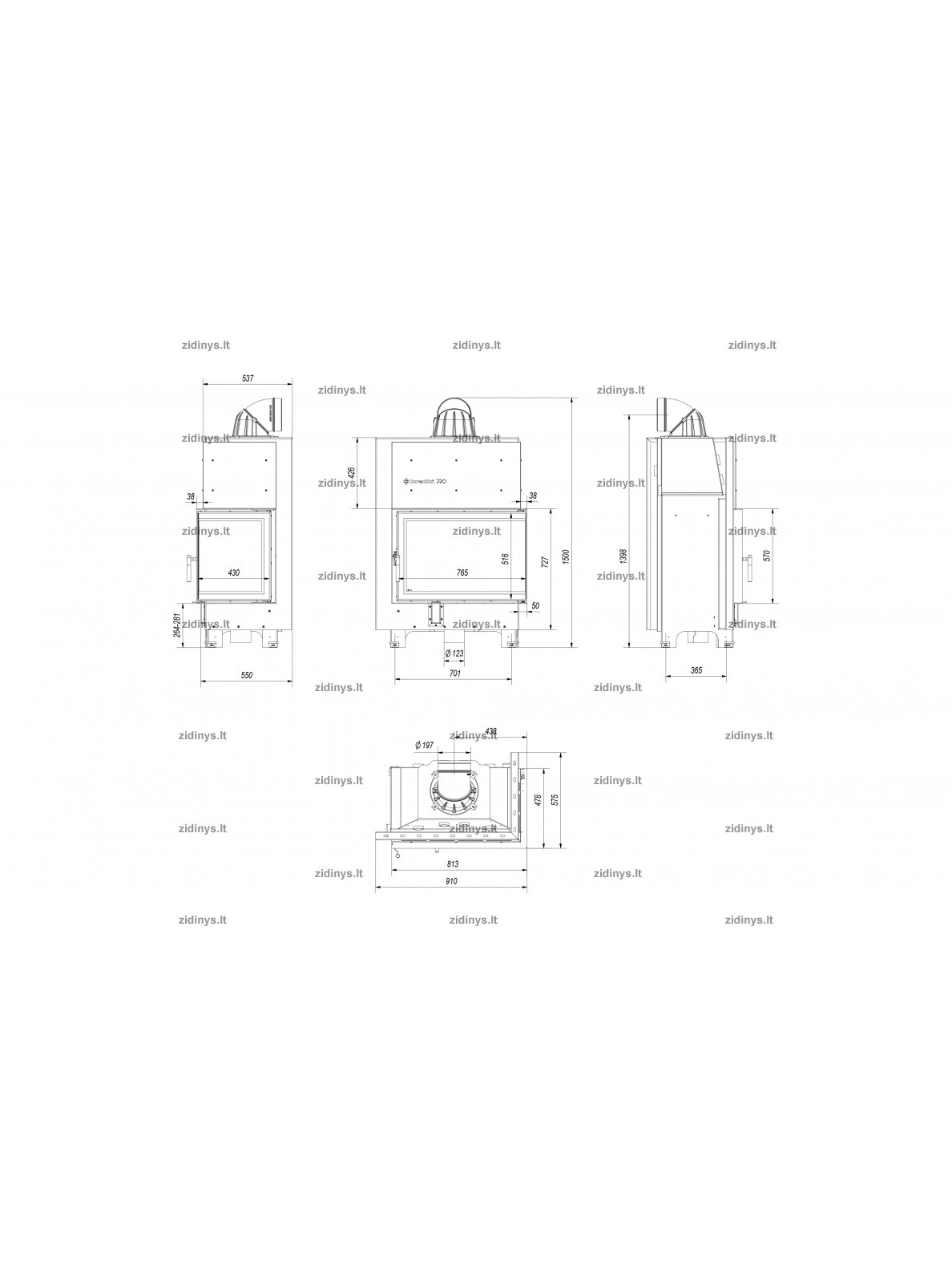 Židinys KRATKI MBA /P/BS 17 kw 4 Židinys KRATKI MBA /P/BS 17 kw 4