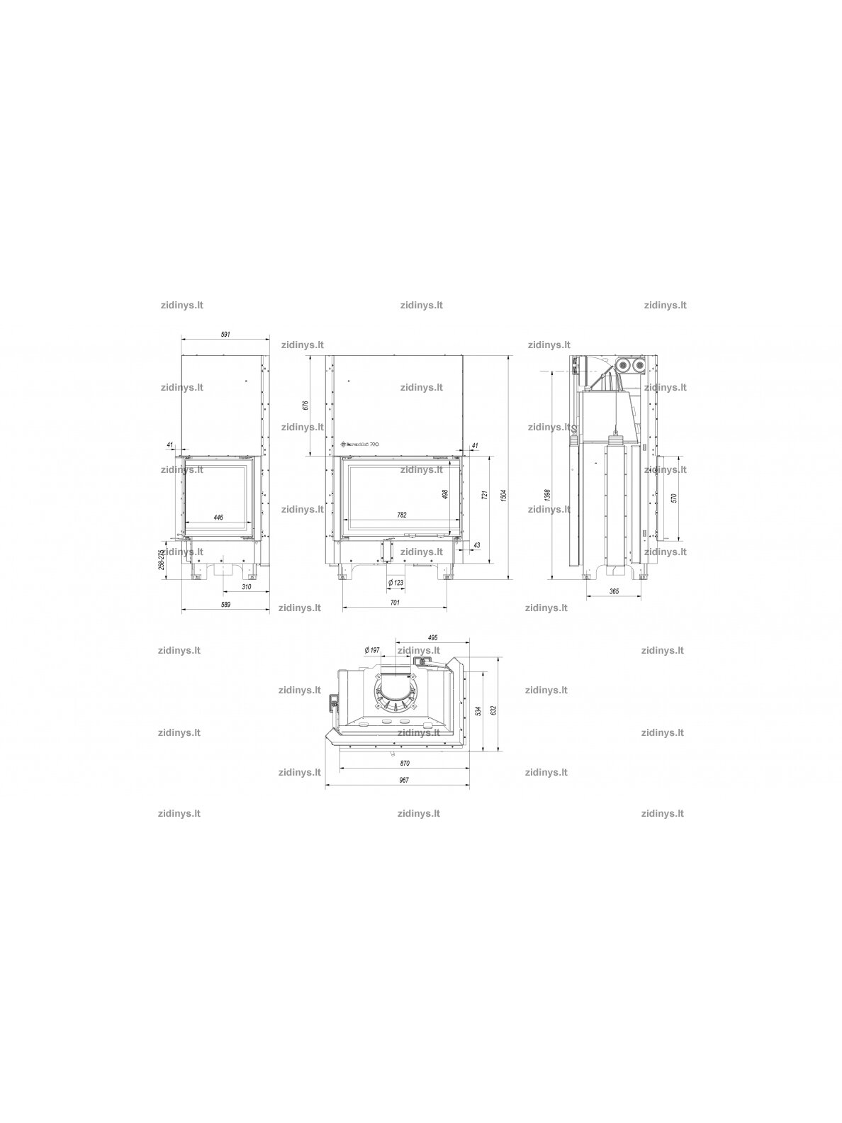 Židinys KRATKI MBA /P/BS/G 17 kw SG 4 Židinys KRATKI MBA /P/BS/G 17 kw SG 4
