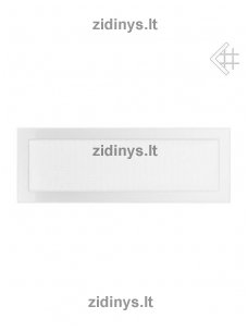 Židinio grotelės 17 x 49 baltos
