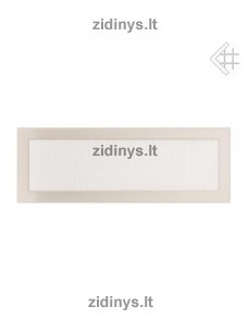 Židinio grotelės 17 x 49 kreminės