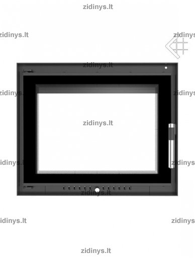 Židinio durys KRATKI Maja /deco 2 Židinio durys KRATKI Maja /deco 2