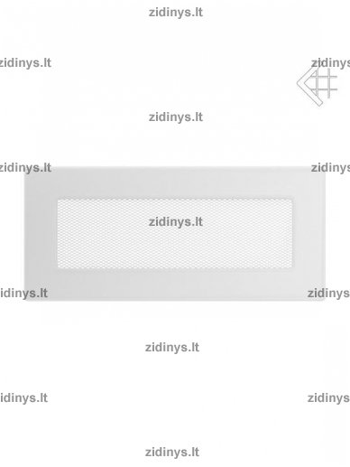 Židinio grotelės 11 x 24 baltos Židinio grotelės 11 x 24 baltos