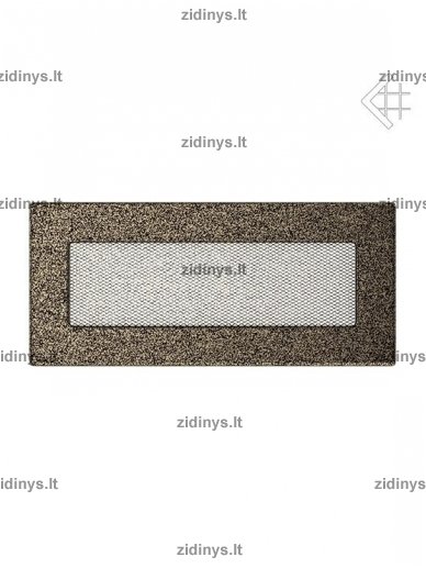 Židinio grotelės 11 x 24 juodai auksinės Židinio grotelės 11 x 24 juodai auksinės