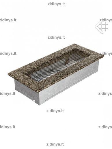 Židinio grotelės 11 x 24 juodai auksinės 1 Židinio grotelės 11 x 24 juodai auksinės 1