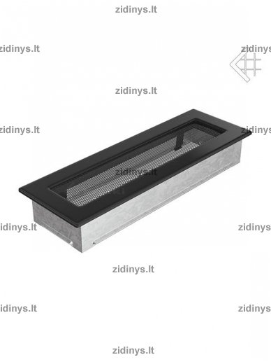 Židinio grotelės 11 x 32 juodos 1 Židinio grotelės 11 x 32 juodos 1