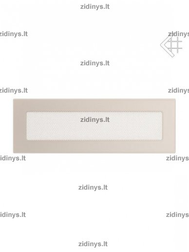 Židinio grotelės 11 x 32 kreminės Židinio grotelės 11 x 32 kreminės