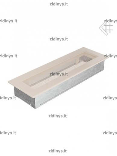Židinio grotelės 11 x 32 kreminės 1 Židinio grotelės 11 x 32 kreminės 1