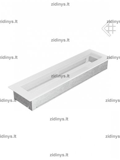 Židinio grotelės 11 x 42 baltos 1