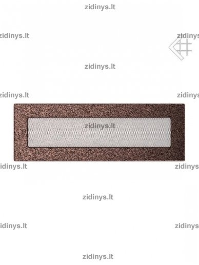 Židinio grotelės 11 x 42 juodai varinės Židinio grotelės 11 x 42 juodai varinės