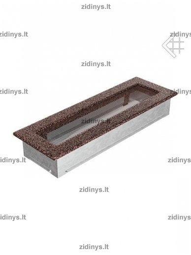 Židinio grotelės 11 x 42 juodai varinės 1 Židinio grotelės 11 x 42 juodai varinės 1