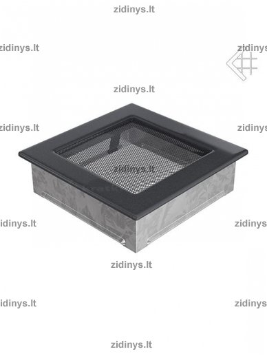 Židinio grotelės 17 x 17 grafitinės 1 Židinio grotelės 17 x 17 grafitinės 1