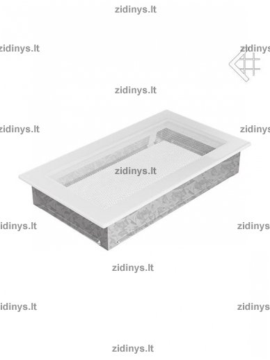 Židinio grotelės 17 x 30 baltos 1 Židinio grotelės 17 x 30 baltos 1