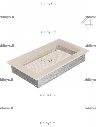 Židinio grotelės 17 x 30 kreminės 1 Židinio grotelės 17 x 30 kreminės 1