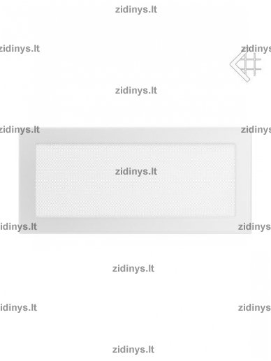 Židinio grotelės 17 x 37 baltos Židinio grotelės 17 x 37 baltos