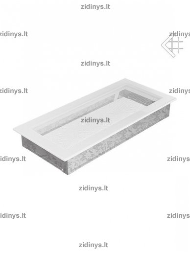 Židinio grotelės 17 x 37 baltos 1 Židinio grotelės 17 x 37 baltos 1