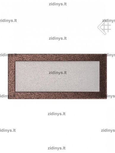 Židinio grotelės 17 x 37 juodai varinės Židinio grotelės 17 x 37 juodai varinės