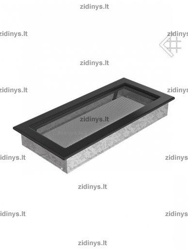 Židinio grotelės 17 x 37 juodos 1 Židinio grotelės 17 x 37 juodos 1