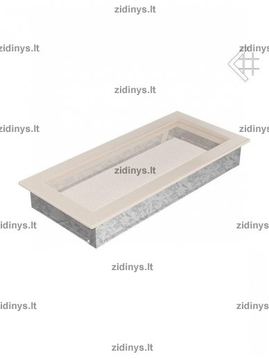 Židinio grotelės 17 x 37 kreminės 1 Židinio grotelės 17 x 37 kreminės 1