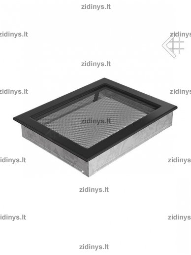 Židinio grotelės 22 x 30 juodos 1 Židinio grotelės 22 x 30 juodos 1
