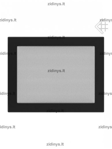 Židinio grotelės 22 x 30 juodos Židinio grotelės 22 x 30 juodos