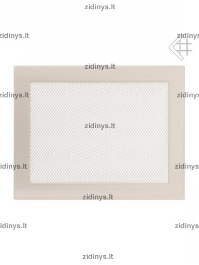 Židinio grotelės 22 x 30 kreminės Židinio grotelės 22 x 30 kreminės