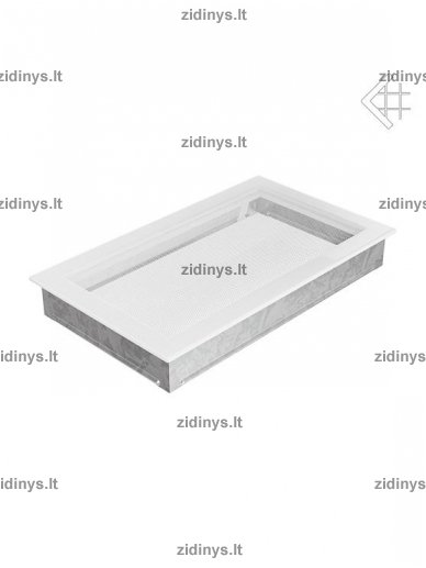 Židinio grotelės 22 x 37 baltos 1 Židinio grotelės 22 x 37 baltos 1