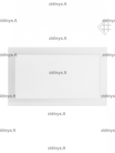 Židinio grotelės 22 x 37 baltos Židinio grotelės 22 x 37 baltos