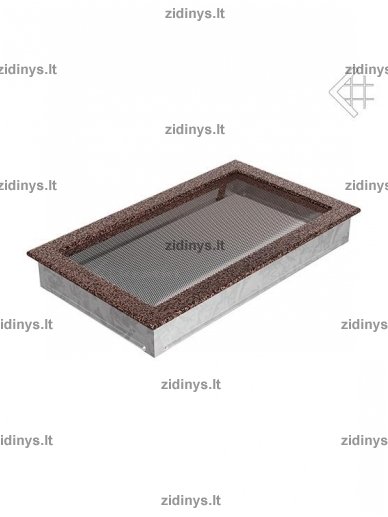 Židinio grotelės 22 x 37 juodai varinės 1 Židinio grotelės 22 x 37 juodai varinės 1