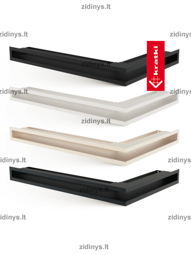 Židinio grotelės LUFT/NP/600/400/90/G 4